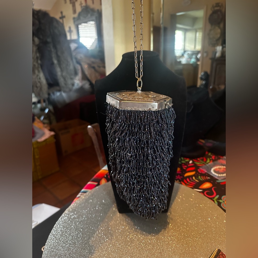 Antique Reticule Beaded Purse